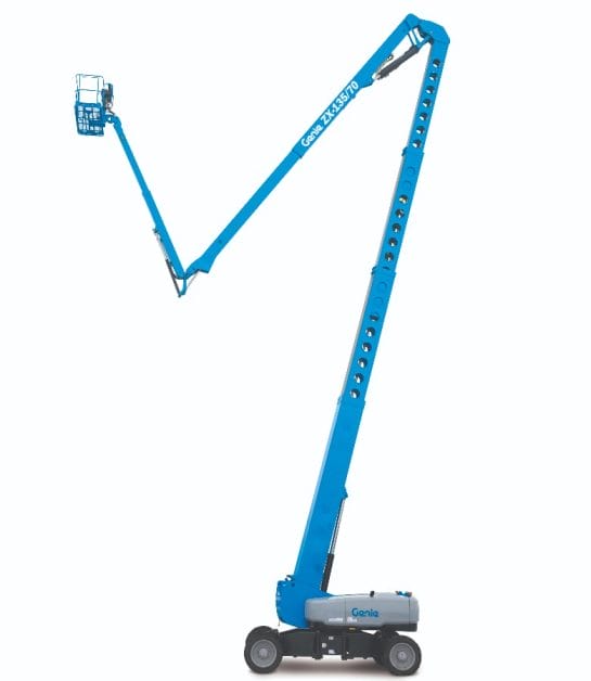 Genie ZX135/70 | Articulated boom lift Rental | 43 m