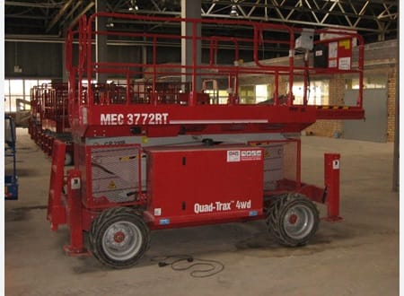 MEC Scissor Lift - 13.0m Diesel| MEC 3772RT Diesel