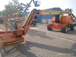 JLG 800AJ Articulated boom lift Diesel 26,38m